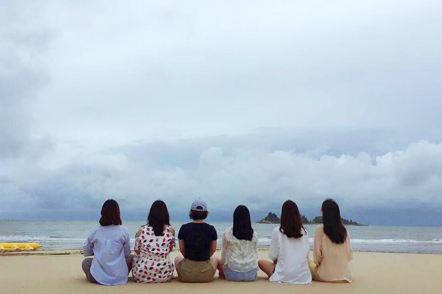 碧海藍天海陵島